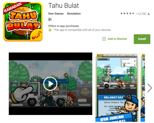 Game Tahu Bulat