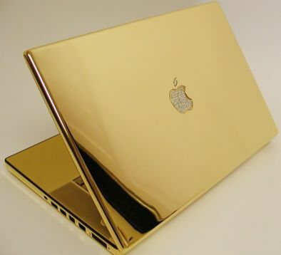 Macbook pro 24karat gold