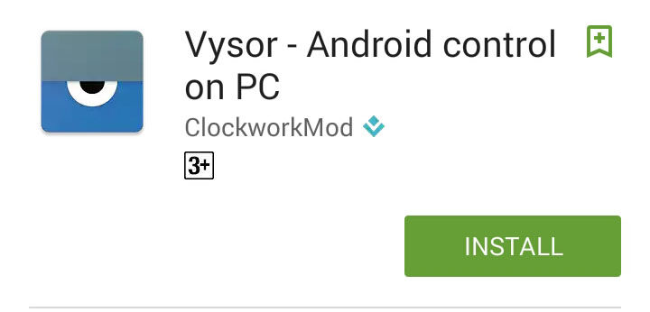 vysor for pc download