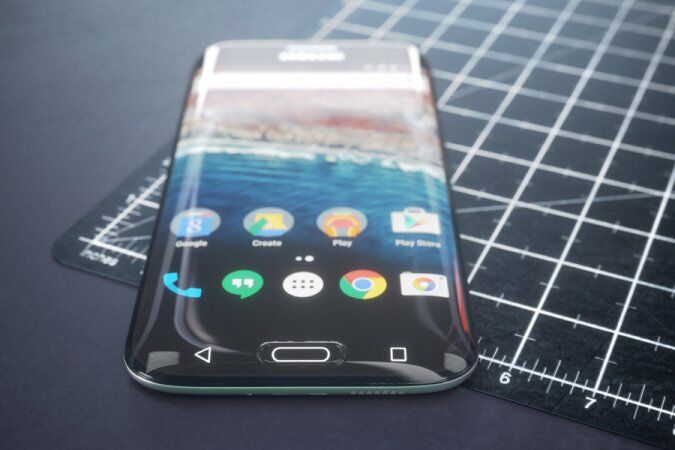 konsep Samsung Galaxy S8 Edge