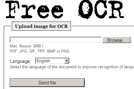 Free OCR Online