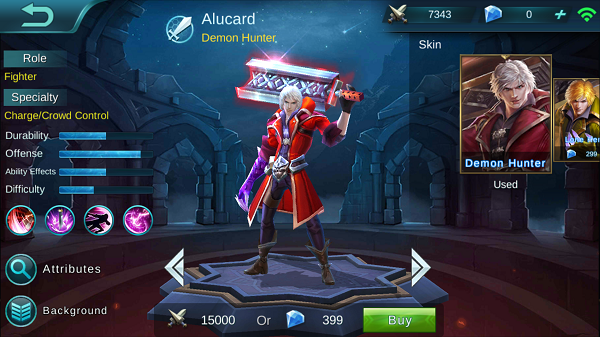 Menggunakan Hero yang Sama