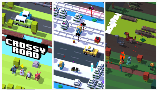 Download Game Android, Crossy Road
