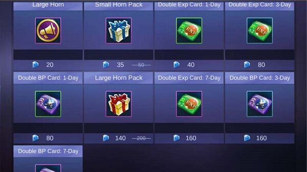 Menggunakan Double BP Cards