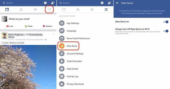 Facebook Data Saver