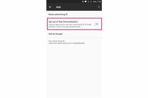 Menghilangkan iklan yang muncul dari Google Ads