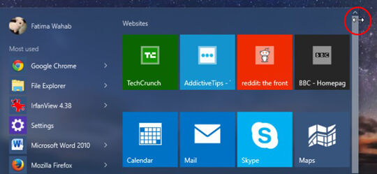 Cara Mengubah Ukuran Start Menu Di Windows 10