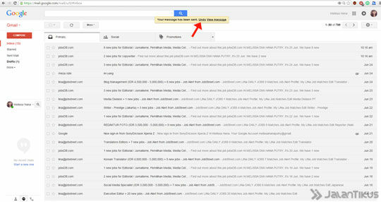 Gmail Undo Send 5