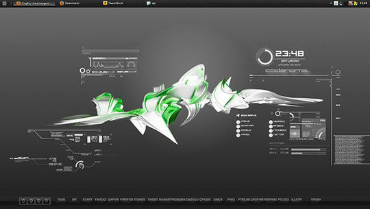 Mengelola Rainmeter 3