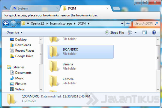 100andro Camera Folder