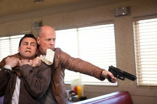 Joseph Gordon Dan Bruce Willis Looper B40f2