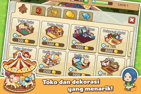 Happy Mall Story Mod Apk Unlimited Golds And Diamonds 78e01