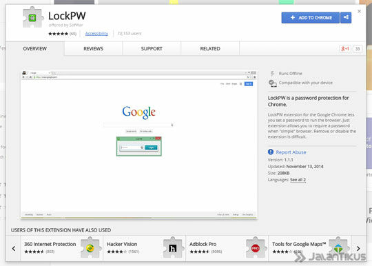 Chrome Lock