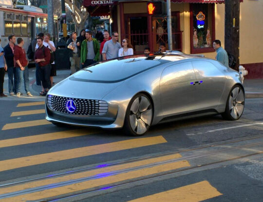 Mercedes F 015 Driverless San Fransisco