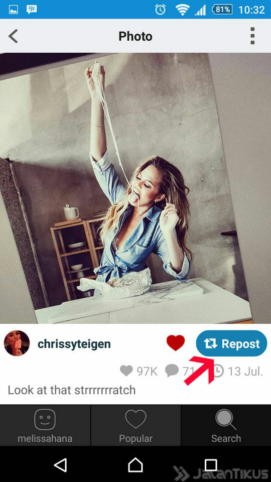 Repost From Instagram Choose Photo