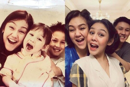Potret Artis Saat Tirukan Foto Masa Kecil Custom 19990