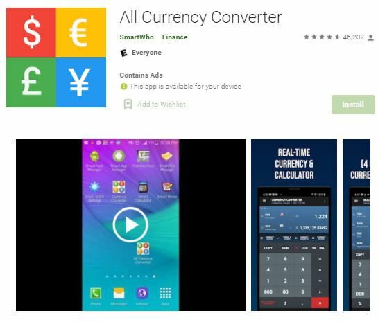 All Currency Converter E3810