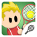 Tennisracket Icon