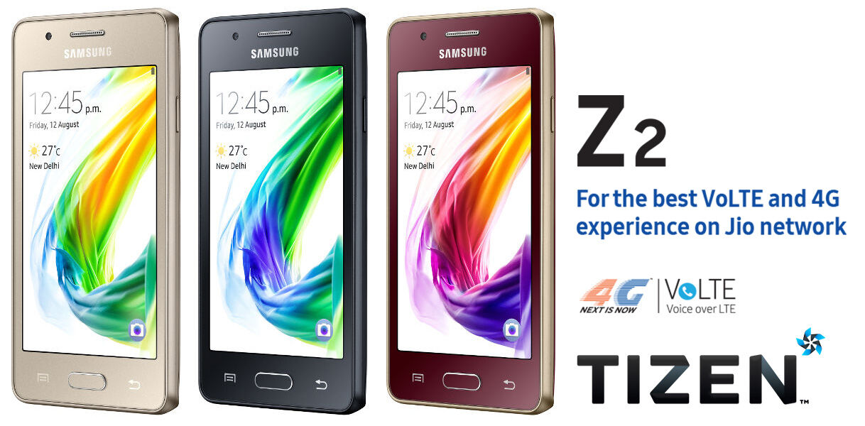 Samsung Z2 dibekali dengan Tizen OS versi 2.4