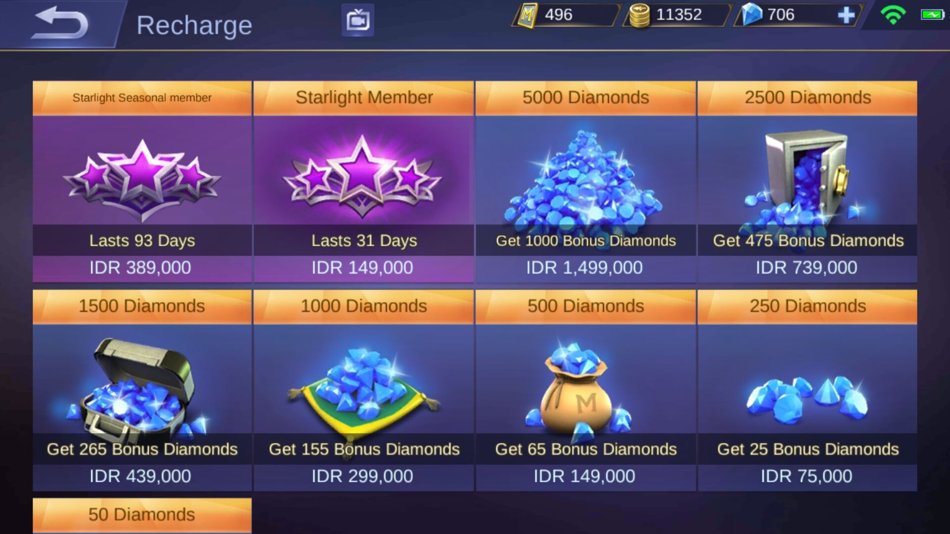 Cara Beli Diamond Mobile Legends dengan Voucher Google ...