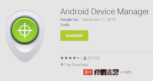 Android Device Manager