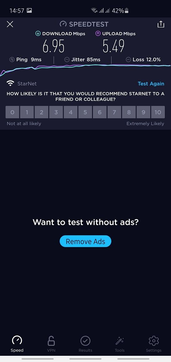 Test Kecepatan Internet 3 3 E6359 13c80