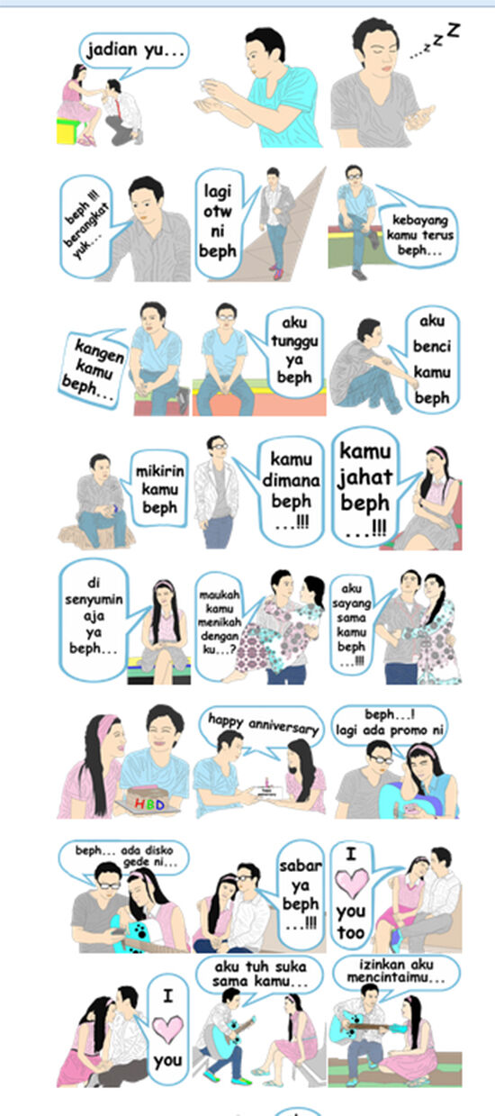 Bbm Stickermatch 3