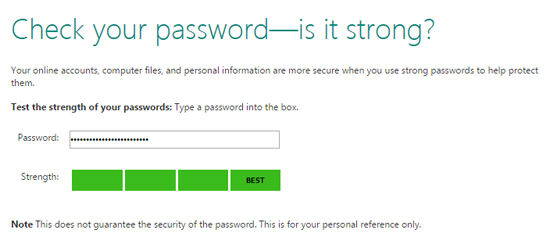 Check Password