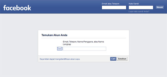 Cara Mengembalikan Akun Facebook Yang Di Hack Jalantikus