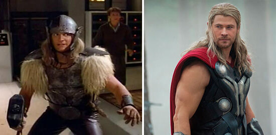 Superhero Dulu Vs Sekarang Thor