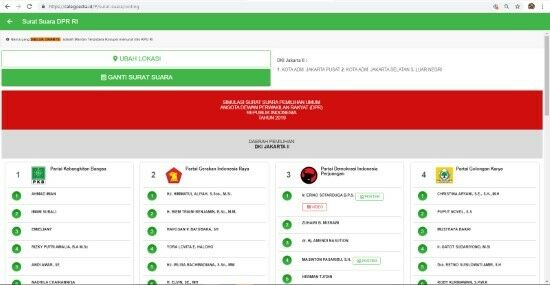 Daftar Situs Informasi Pemilu 4 A9a29