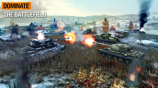 Game Multiplayer Android World Of Tanks Blitz