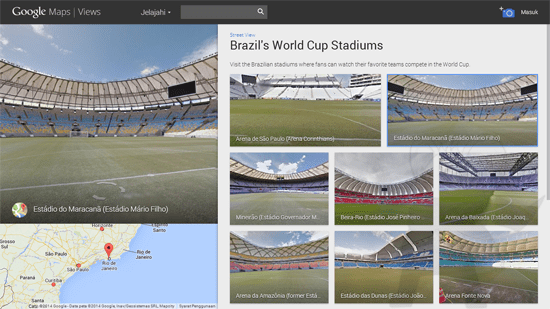 Piala Dunia Street View