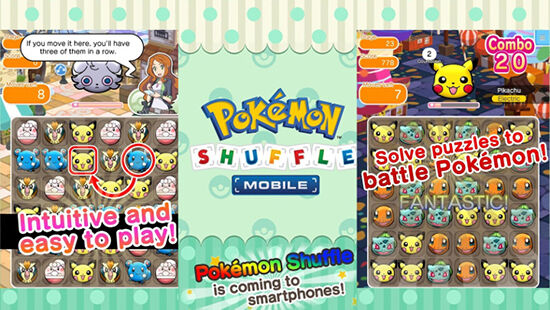 Go Global Pokemon Shuffle Mobile