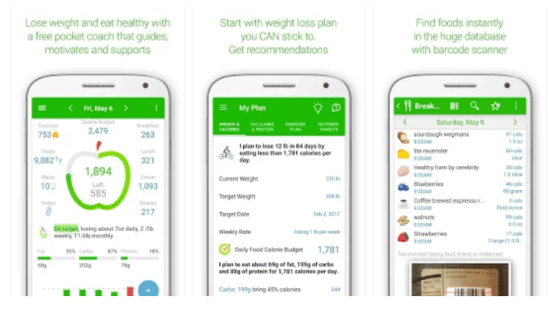 Aplikasi Kesehatan Di Android Calorie Counterjpg