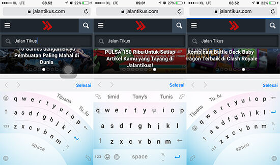 Keyboard Word Flow 4