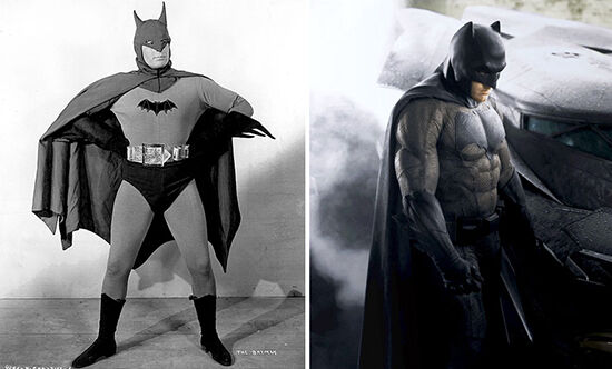 Superhero Dulu Vs Sekarang Batman