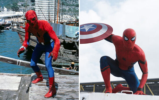 Superhero Dulu Vs Sekarang Spider Man