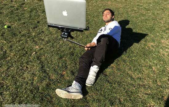 Macbook Selfie Stick 2