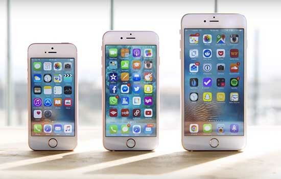 Iphone Se Vs Iphone 6s Vs Iphone 6s Plus