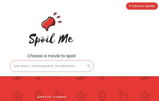 Website Spoiler