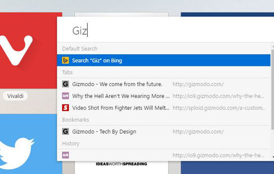 5 Keunggulan Browser Vivaldi Quick Commands