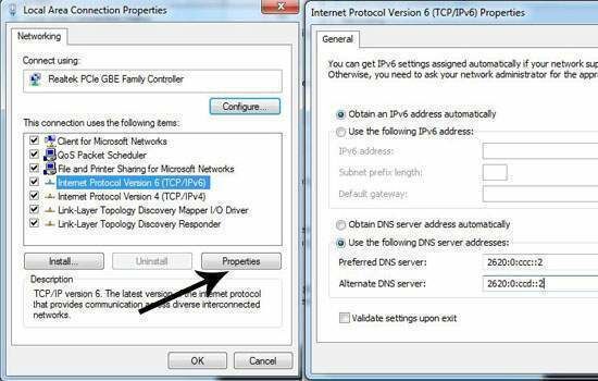 Cara Mempercepat Internet Hack Dns Ipv6
