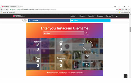 Cara Tau Harga Postingan Instagram 3