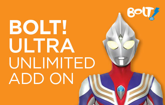 Paket Internet Bolt Ultra Unlimited Add On