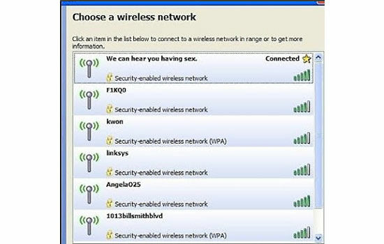 Nama Wi Fi Kocak 18