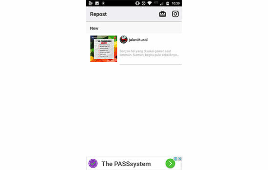 Как сделать репост в Instagram 4