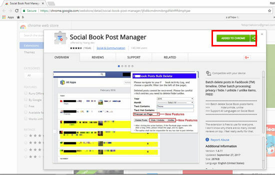 Cara Hapus Postingan Facebook Twitter 5