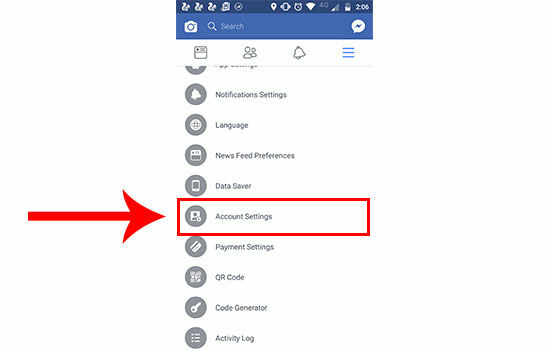 Cara Sembunyikan Akun Facebook 1