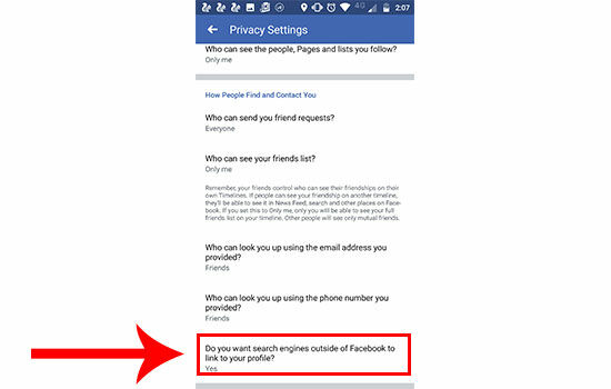 Cara Sembunyikan Akun Facebook 3